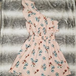 One shoulder sundress